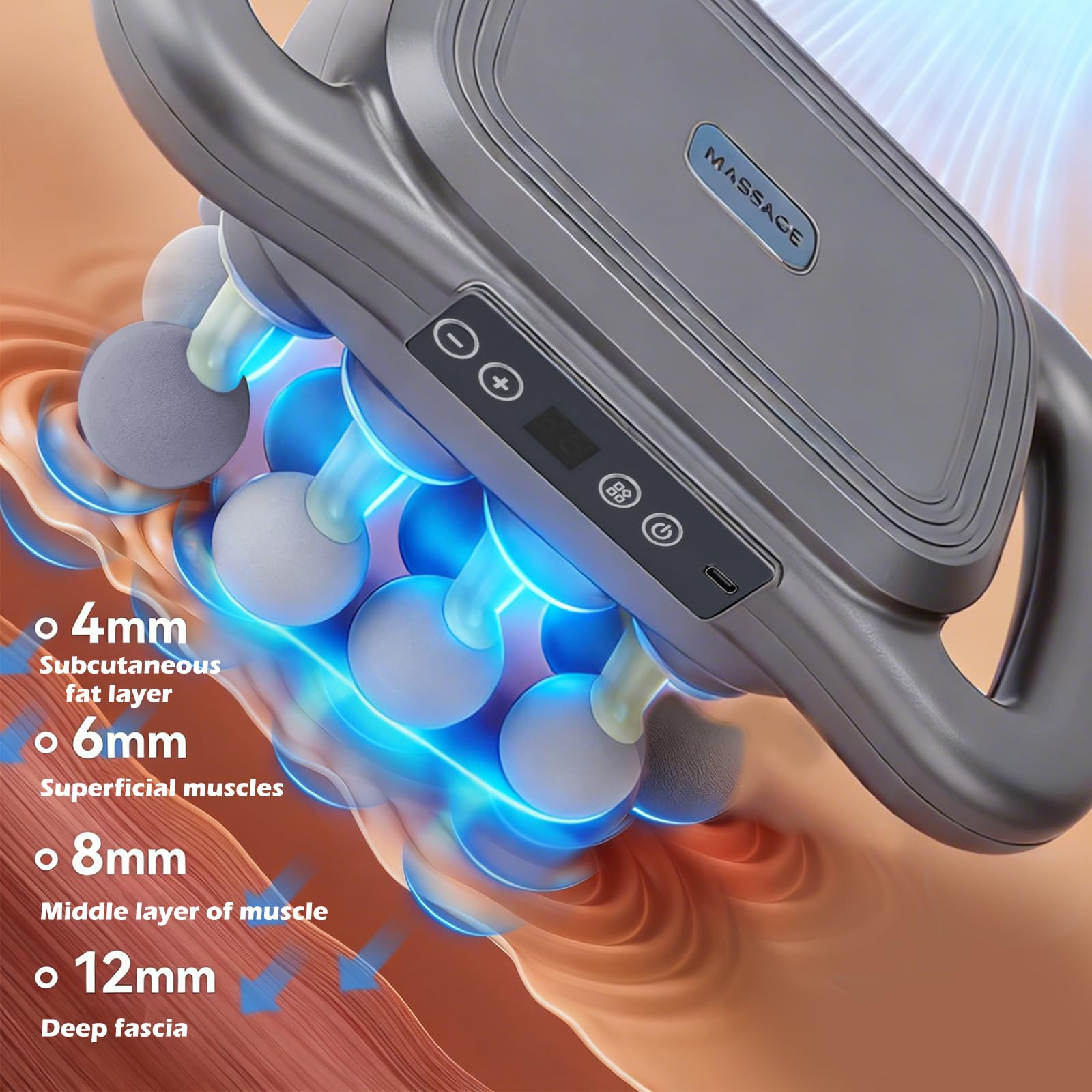 Novotechcal 2600mAh battery enables long sessions with fast charging
