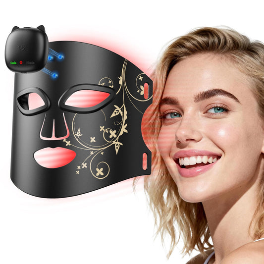Novurial red light therapy mask highlights 850nm infrared for home skincare