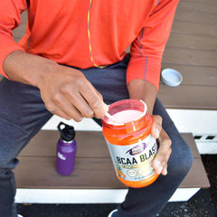 NOW Foods BCAA Blast with sodium electrolyte helps replenish fluids during tough sessions.