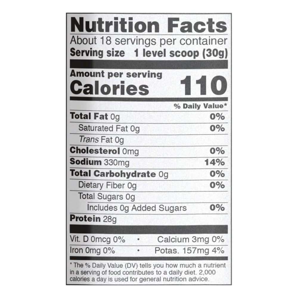 NOW Foods testing and GMP certification label on beef bone broth product