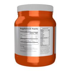 NOW Foods Egg White Protein scoop ready for precise serving in shakes