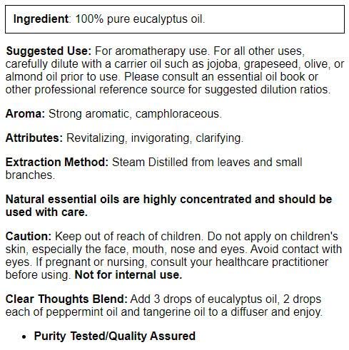 NOW Foods eucalyptus essential oil diffuser scene for refreshing spaces