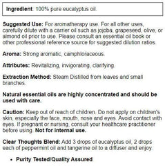 NOW Foods eucalyptus essential oil diffuser scene for refreshing spaces