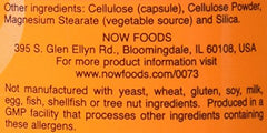 NOW Foods L-Carnitine 500 mg bottle with USA packaging from a family-owned company.