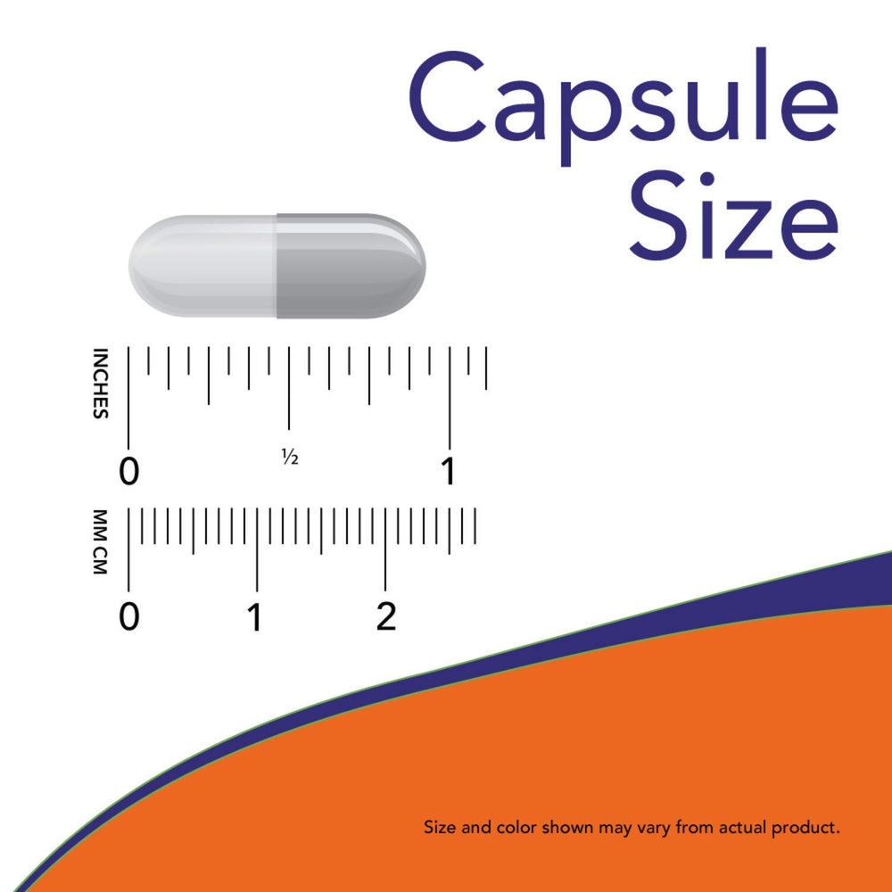 On-the-go packaging idea with NOW L-Glutamine capsules.