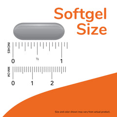 Closeup of NOW Foods Liquid Multi Gels softgels ready to swallow