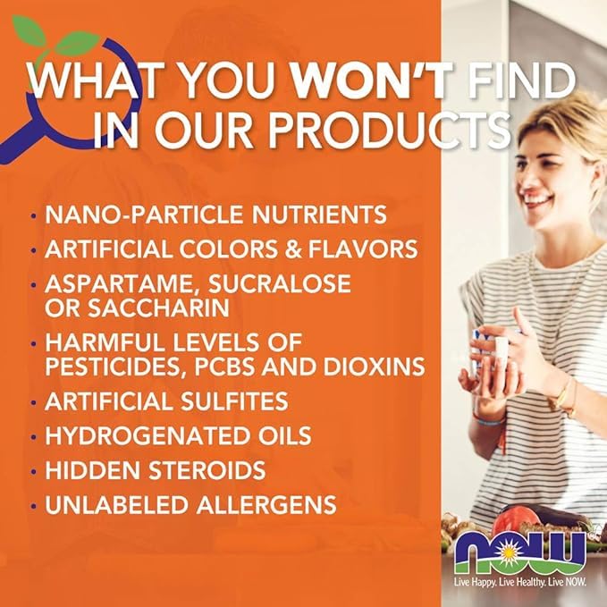NOW Foods lysine hydrochloride package front highlighting double-strength formula.