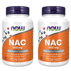 NOW Foods NAC 600mg bottle shows value for daily antioxidant support.