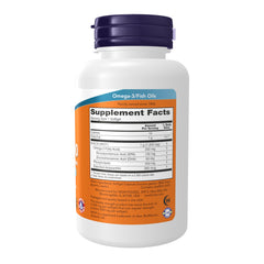 NOW Foods Neptune Krill Oil bottle-front view with easy-to-swallow softgels