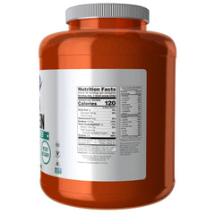 NOW Foods Pea Protein scoop ready to mix for post-workout nutrition.