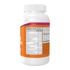 NOW Foods Prenatal DHA bottle highlighting borage oil source for GLA support.