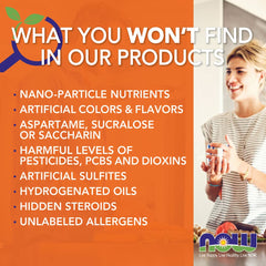 NOW Foods Probiotic-10 dairy-free icon reinforces compatibility for sensitive diets