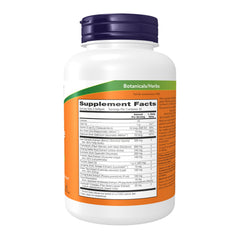 NOW Foods Prostate Health bottle back label with nutrient details and directions