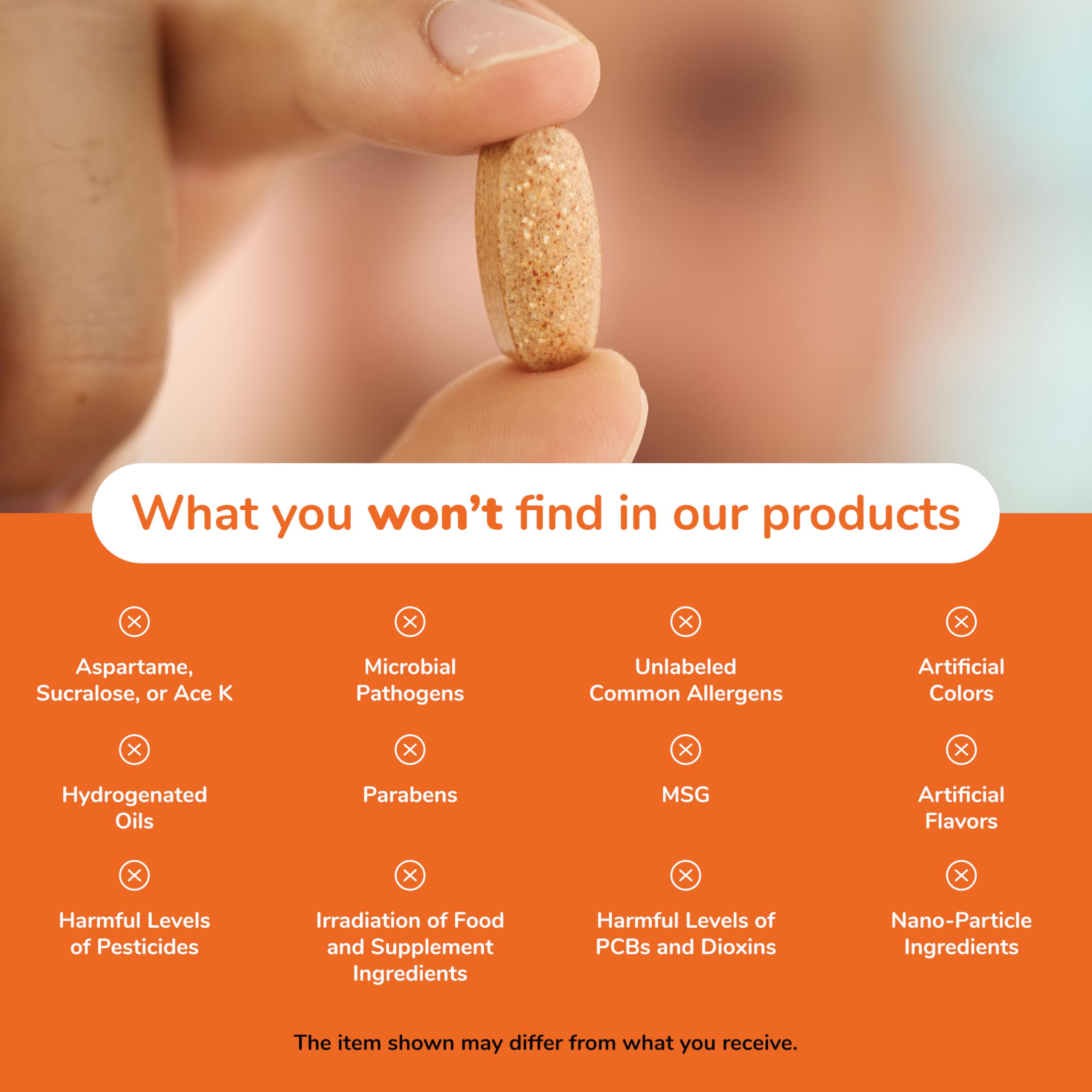 Capsules on a natural surface suggesting eye, skin, and joint support