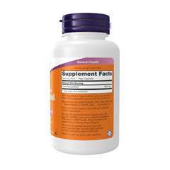 NOW Foods Resveratrol 600 mg capsules pack for daily antioxidant support.