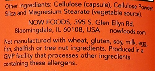 NOW Foods Rhodiola packaging US-made by family-owned company since 1968.