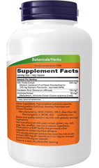 NOW Foods Silymarin capsules close-up showing vegetarian non-GMO formula with artichoke and dandelion.