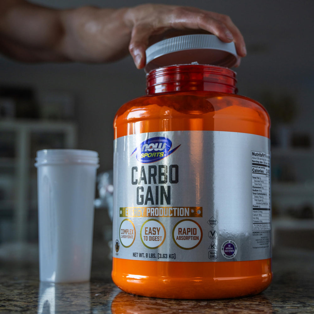 Non-GMO corn source highlights clean ingredient profile in NOW Carbo Gain