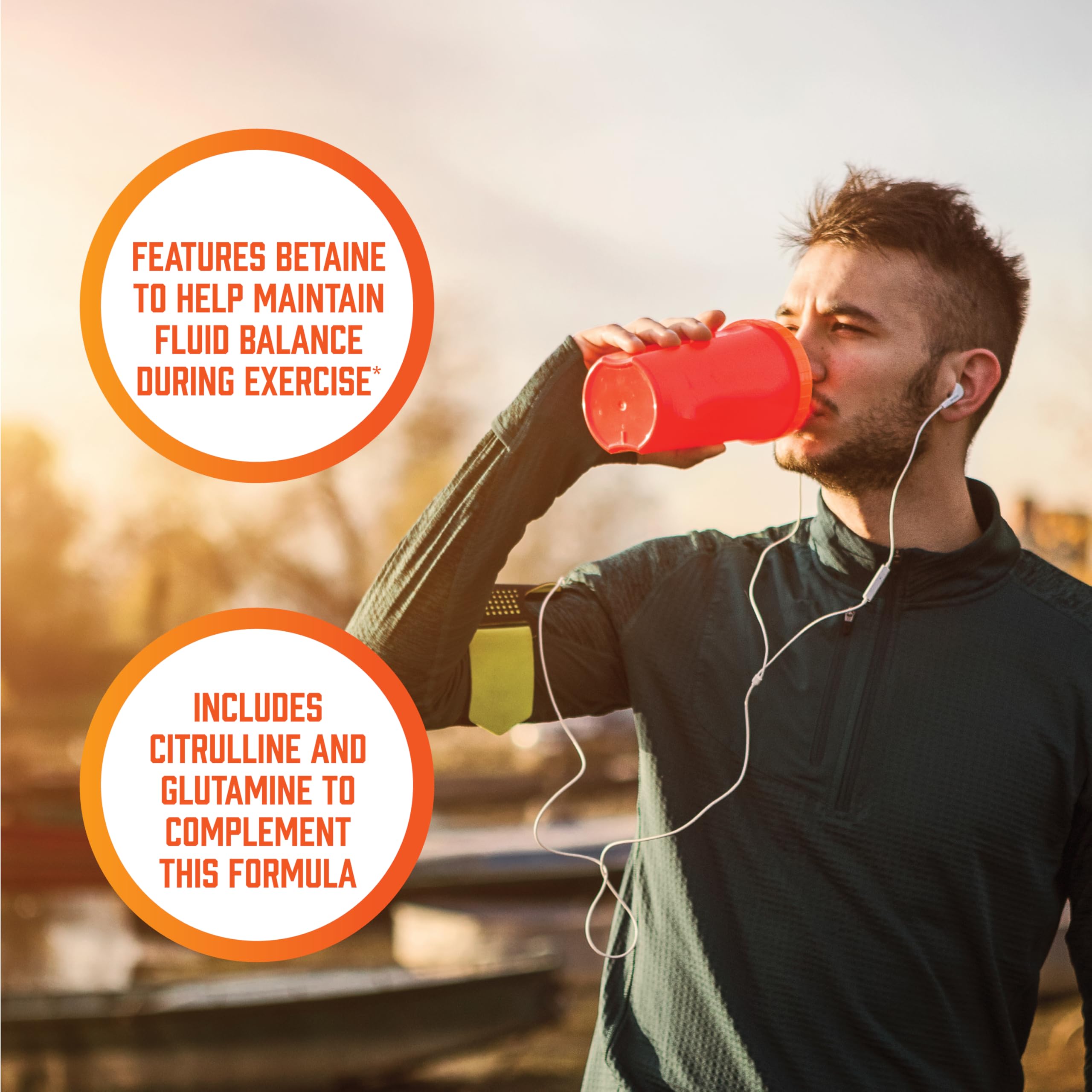 NOW Foods BCAA Big 6 Watermelon nutrition facts panel for athletes