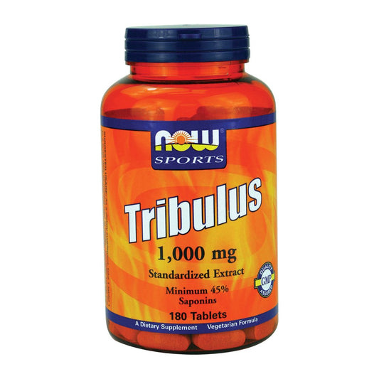 NOW Foods Tribulus 1000 bottle — potential hormone support and athletic performance