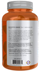 NOW Foods Tribulus 1000mg bottle top demonstrates quality seal and assurance