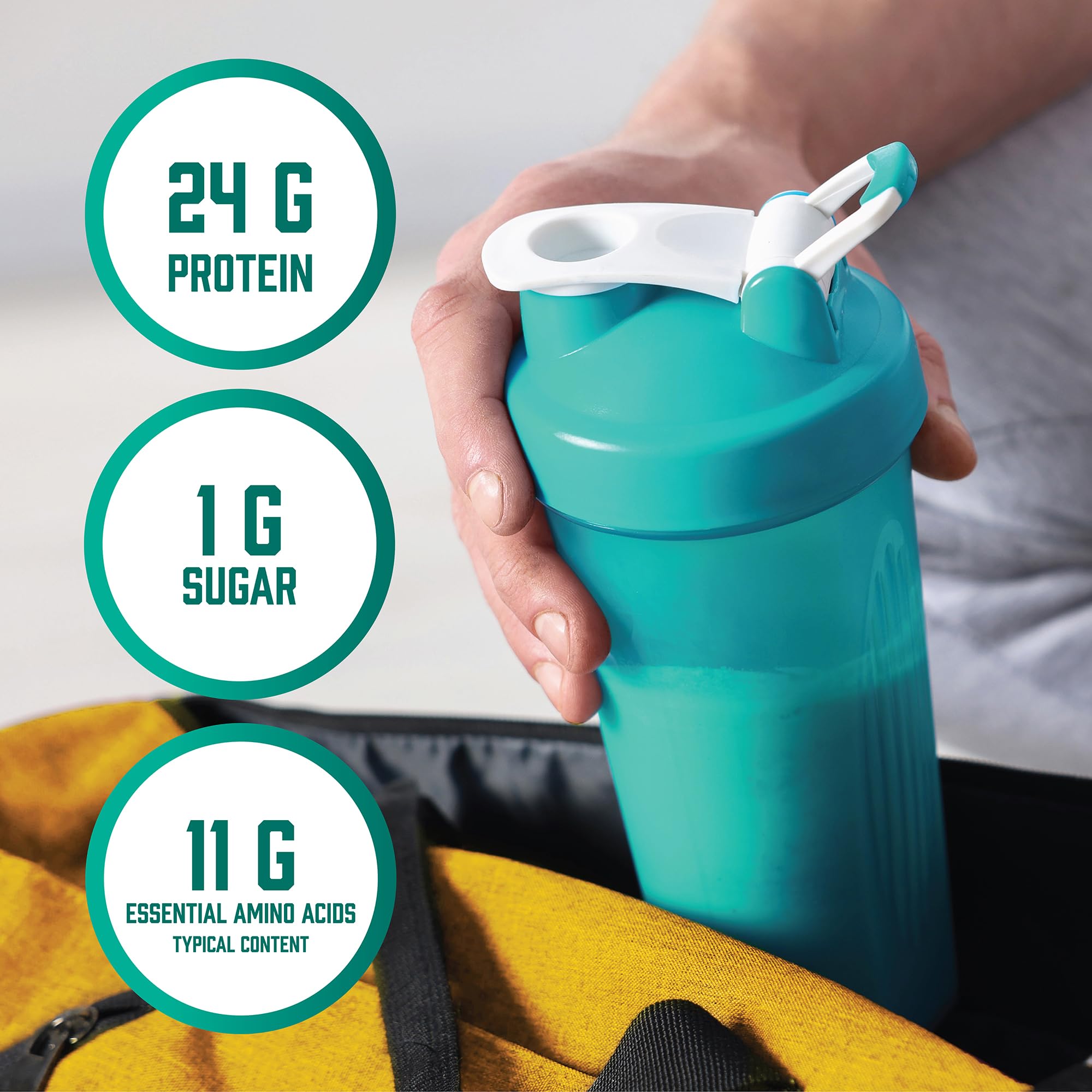 NOW Foods Whey Protein Concentrate post-workout-shake supports convenient nutrition.