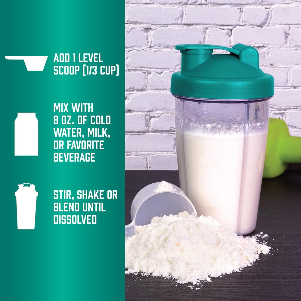 NOW Foods Whey Protein Isolate BCAAs illustration highlights essential amino acids