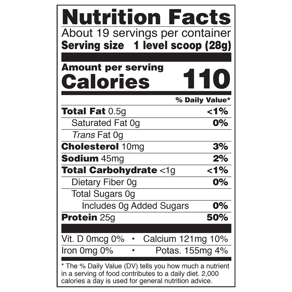 NOW Foods Whey Protein Isolate product packaging ready for daily use.