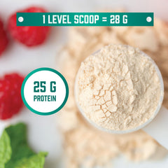 Unflavored NOW Foods Whey Protein Isolate powder ideal for smoothies and recipes.
