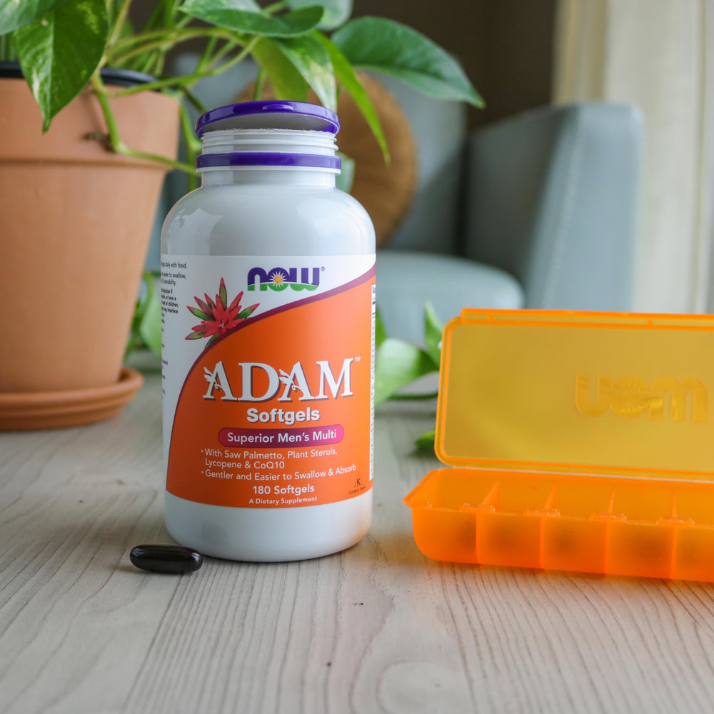 NOW Foods ADAM CoQ10 ingredient—coenzyme for cellular support.