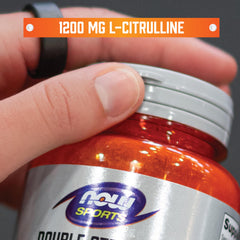 NOW Foods L-Citrulline label ingredients panel close-up