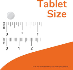 NOW Foods Methyl Folate tablets close up showing smooth texture for easy swallowing.