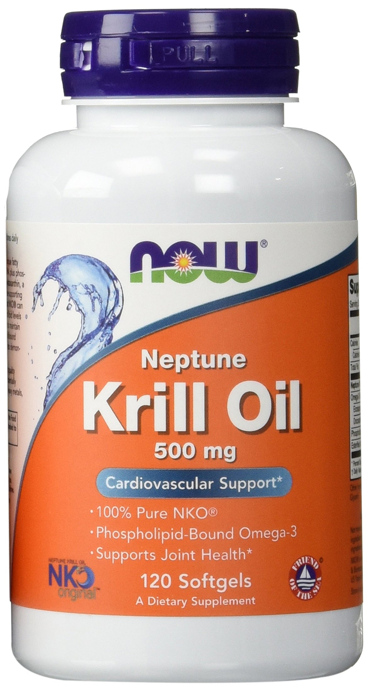 NOW Foods Neptune Krill Oil bottle for daily use and convenience