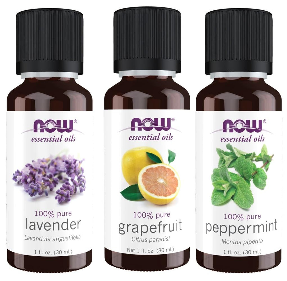 NOW Foods Summer Fun Lavender 1 oz bottle ready for diffusing to create a calming ambiance.