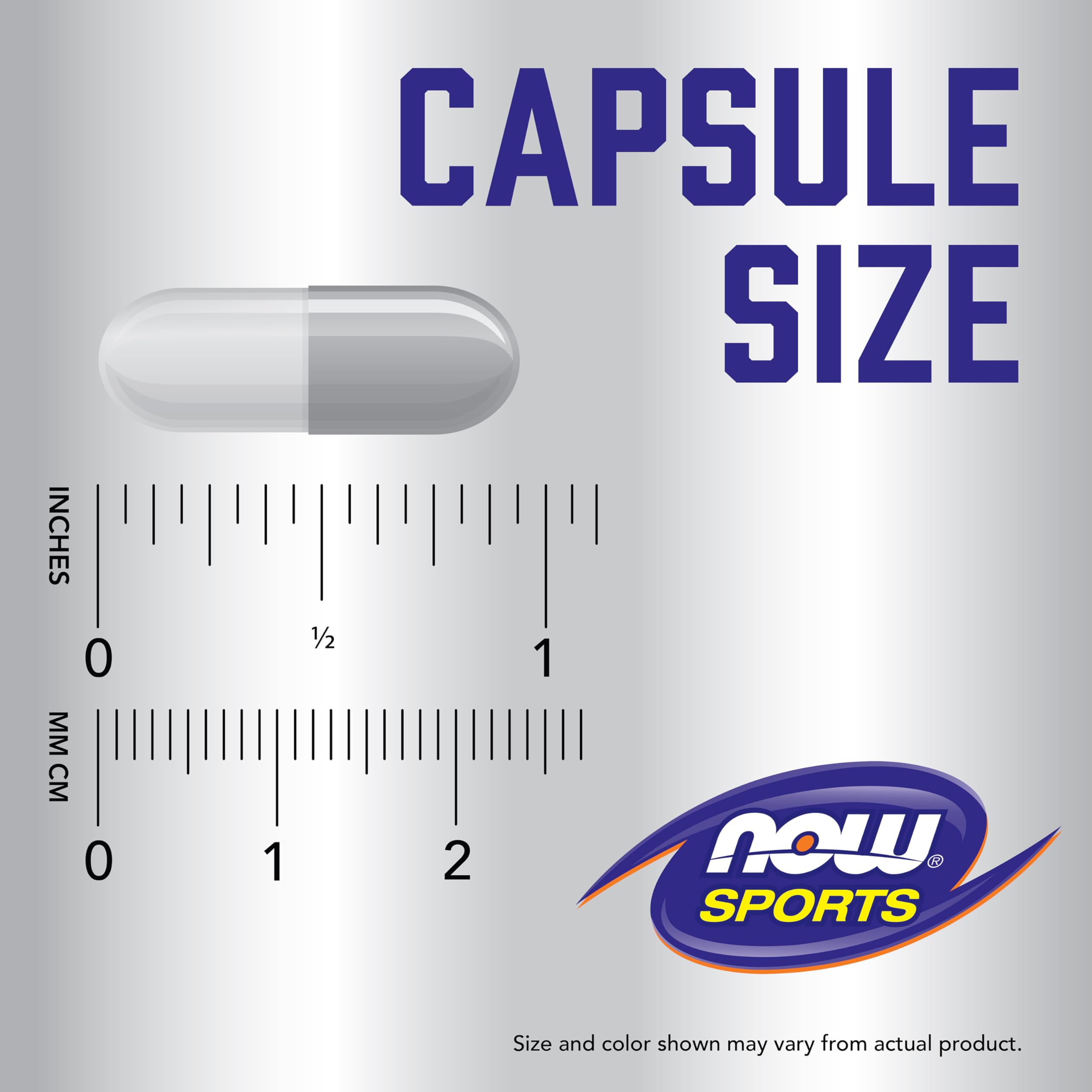 NOW Foods ZMA pour bottle image suggesting daily supplementation on the go.