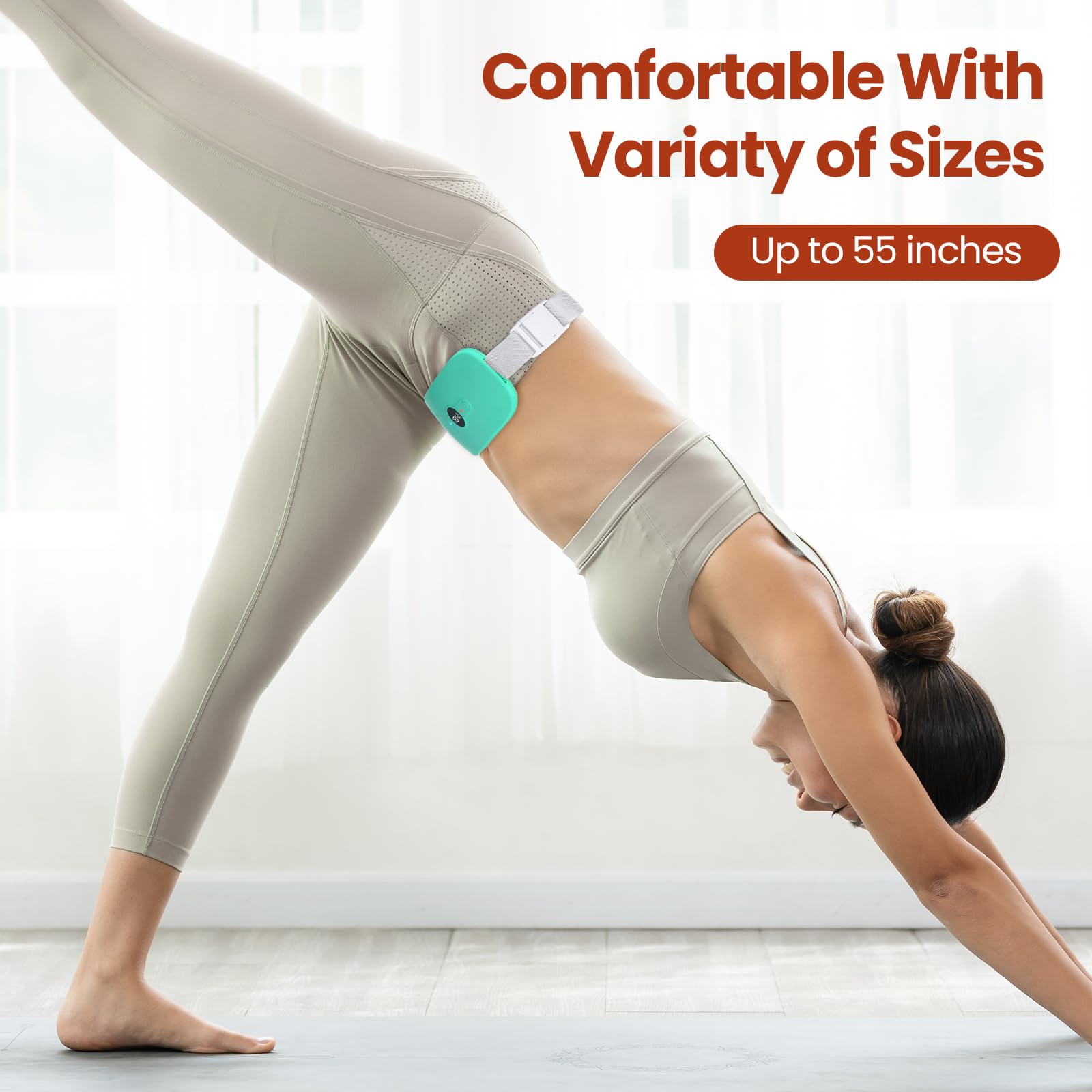 NOWWISH cordless heating pad delivering rapid heat for quick comfort.