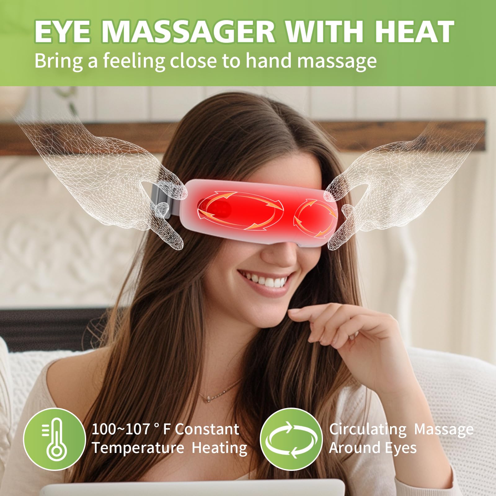 NOWWISH heating element close-up highlighting quick warm relief.
