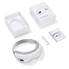 NOWWISH eye massager in its travel case for easy portability.
