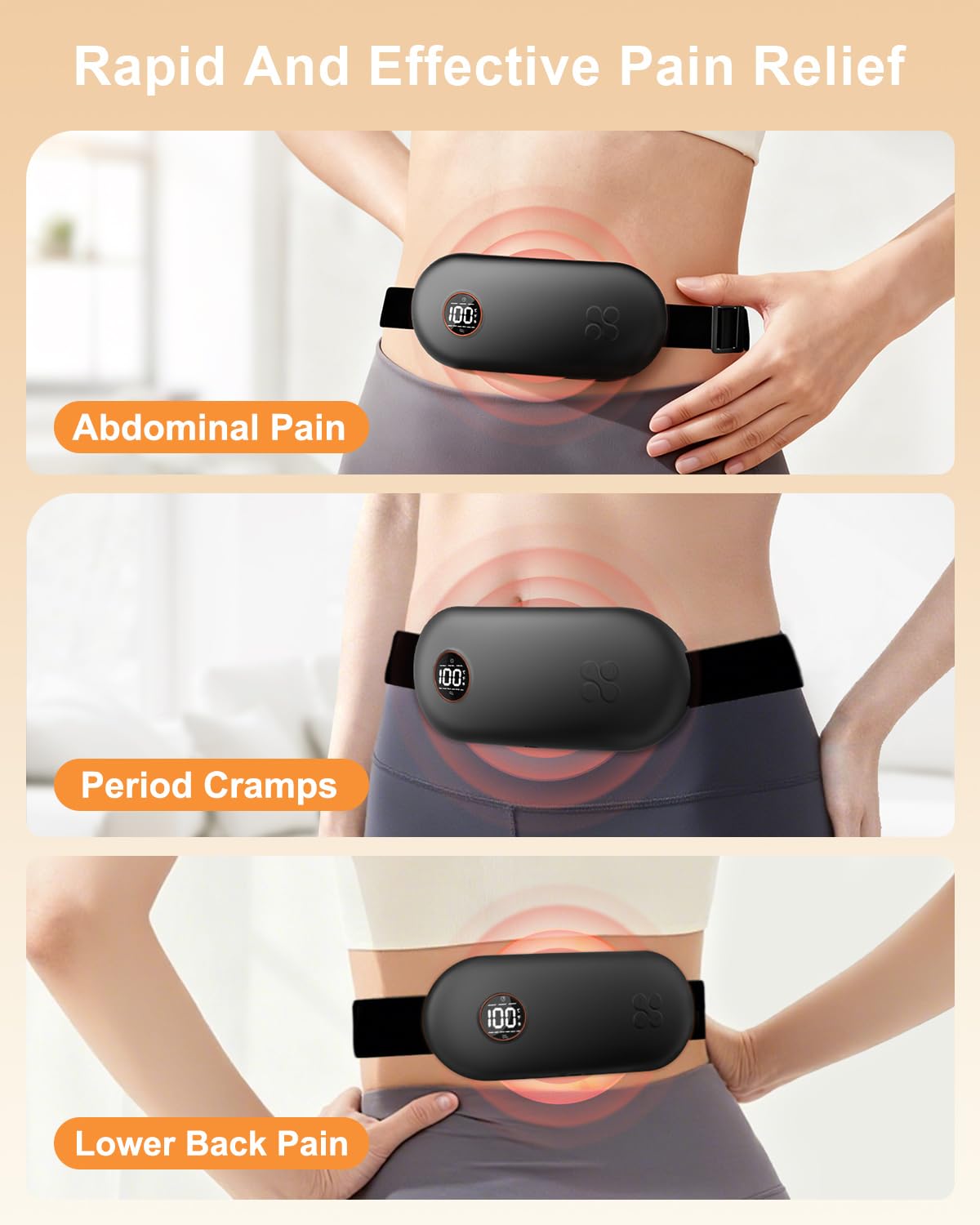 NOWWISH auto-off timer and soft velvet finish promote safe relaxation.