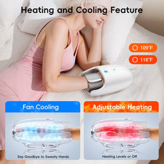 NOWWISH hand massager two-way palm roller provides precise kneading