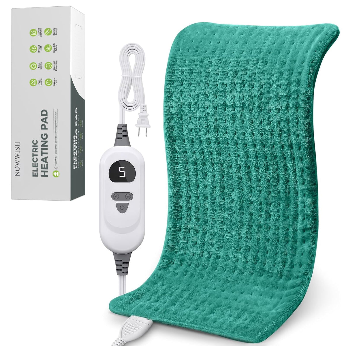NOWWISH back heating pad delivers soothing warmth for daily use