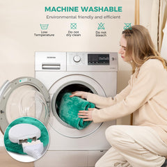 NOWWISH heating pad is machine-washable for easy cleaning.