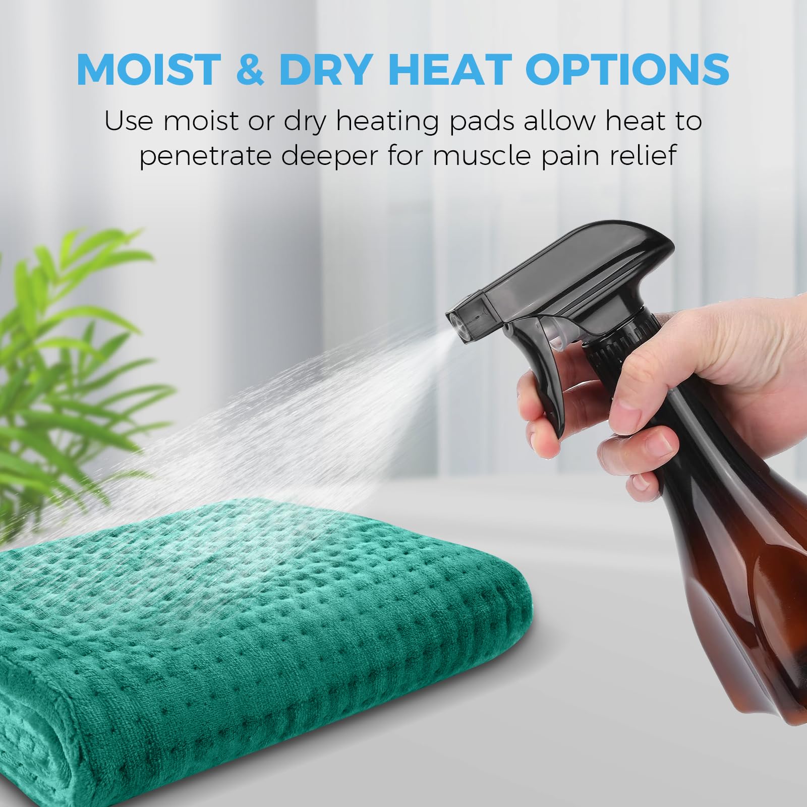 NOWWISH soft flannel cover ensures skin friendly touch and easy care