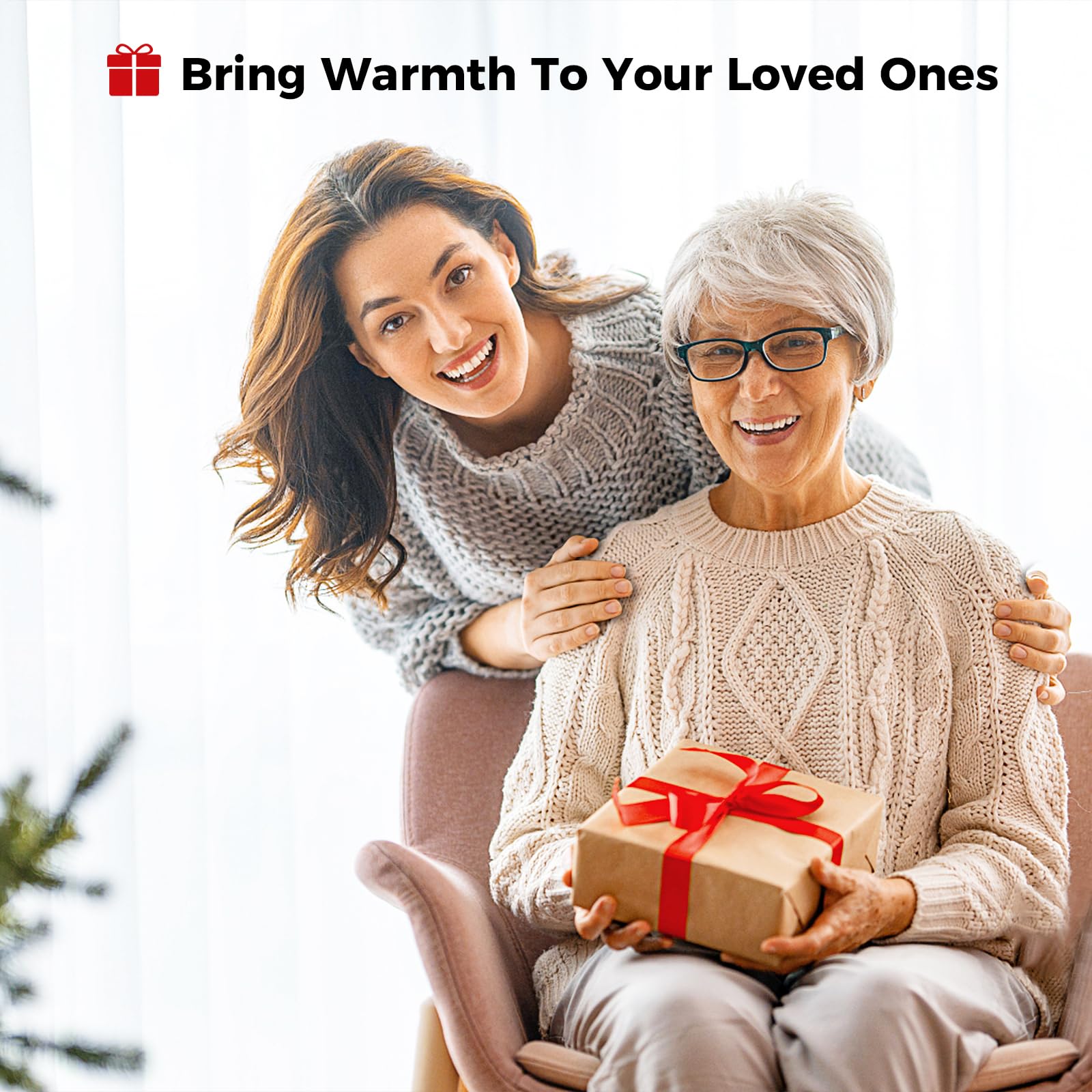NOWWISH heating pad makes a thoughtful Valentines gift for her.