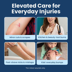 NOxyDERM nitric oxide-infused foam supports skin signaling during care.