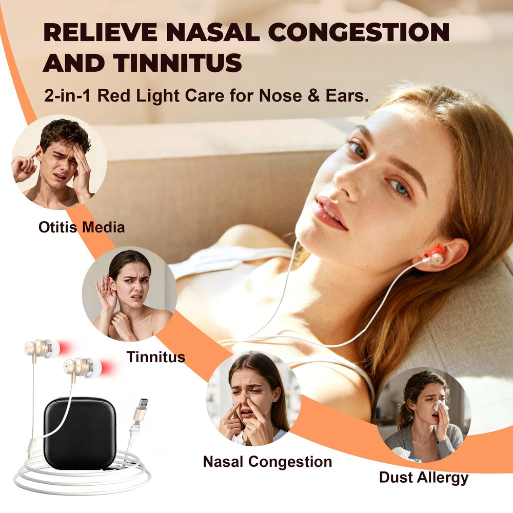 Npccto silicone sleeve with soft ear tips for a comfortable, adjustable fit and easy cleaning.