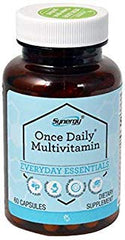 NSI Vitacost Synergy Once Daily bottle offers convenient daily vitamin and mineral support