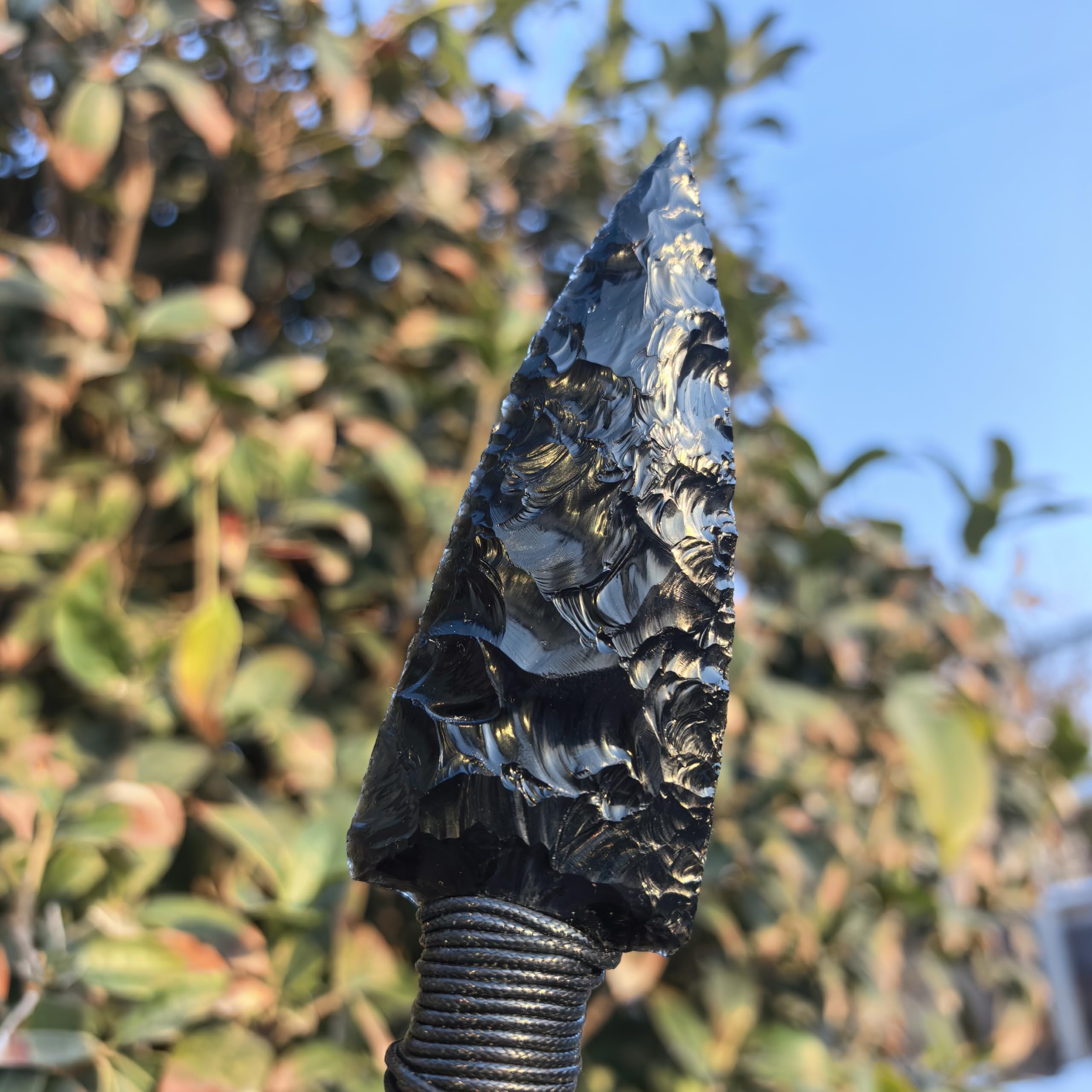 NsmjodStone 4inch hatchet portion provides compact display option.