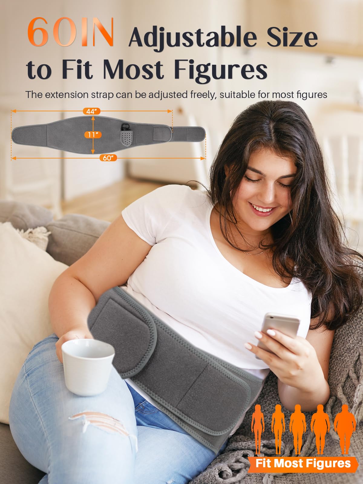 Nsoela dual massage motors offering deep heat plus vibration