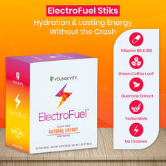 Nu Kai Wellness single-stick raspberry mix dissolving in water for easy hydration.